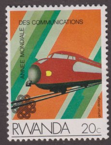 Rwanda 1175 World Communications Year 1984