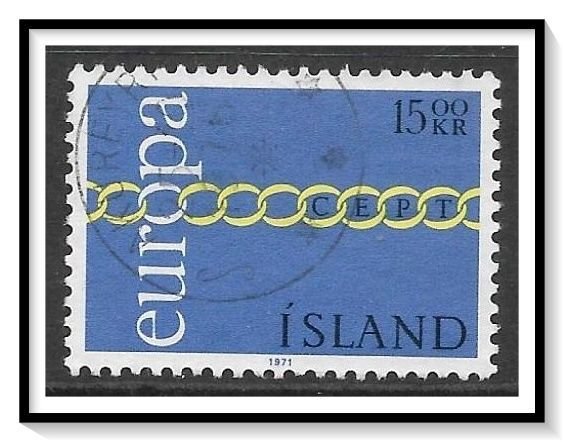 Iceland #430 Europa Used