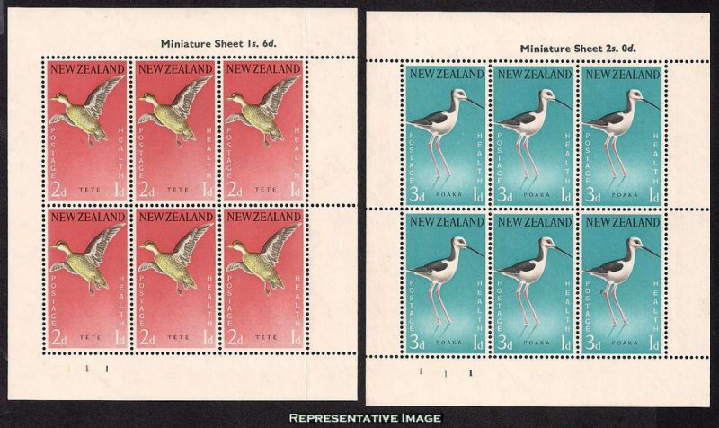 New Zealand Scott B57a-B58a Mint never hinged.