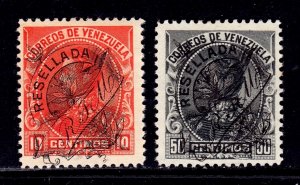 Venezuela - Scott #151, 153 - MNG - SCV $5.25