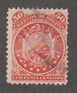 BOLIVIA #33 USED