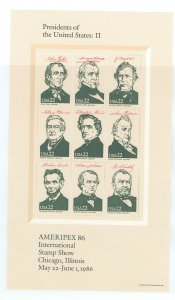 United States #2217 Mint (NH) Souvenir Sheet