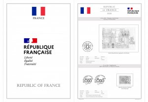 FRANCE 2020 - Printable Stamp Album - Philatelic Edition