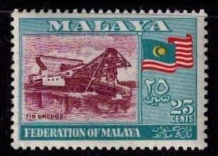 Malaya 82 MNH Superb  Bright Color