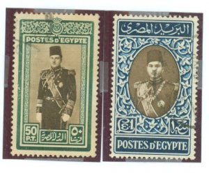 Egypt #239-40 Used Single