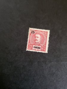 Stamps Funchal Scott #20 hinged