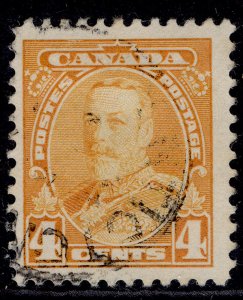 CANADA GV SG344, 4c yellow, FINE USED.