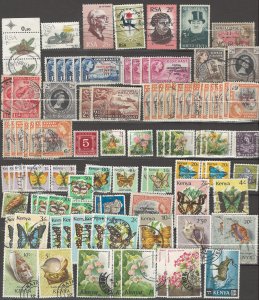 COLLECTION LOT # 02 GB COLONIES IN AFRICA 880 STAMPS CLEARANCE 4 SCAN