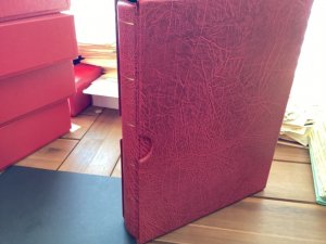 ICOLLECTZONE Lighthouse Red Album Three Ring Covers (LG037)