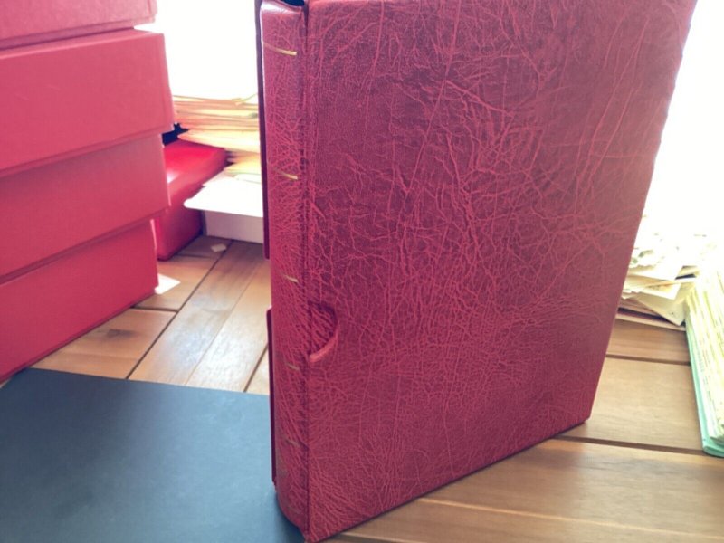 ICOLLECTZONE Lighthouse Red Album Three Ring Covers (LG037)