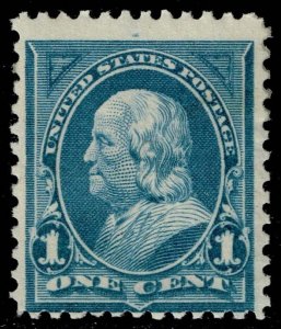US #264 Benjamin Franklin; Unused