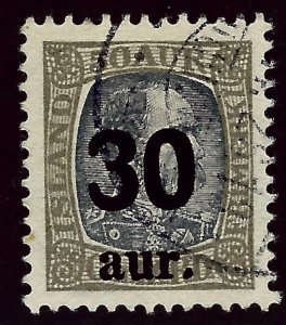 Iceland  SC#137 Used F-VF SCV$40.00...An Amazing Place!