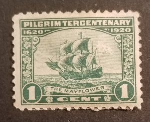 US Scott 548 Mayflower Boat Pilgrim Tercentenary Stamp MH OG  Mint Unused z5082