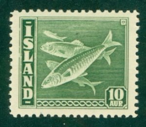 ICELAND 221b MH PERF 14*13 1/2 RL 4083 CV $65.00 BIN $30.00