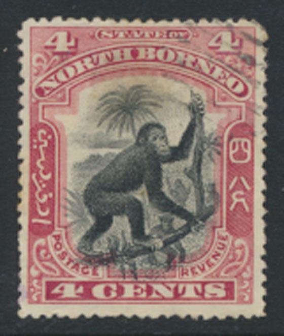 North Borneo  SG 99b   Used  perf 15½ please see scan & details