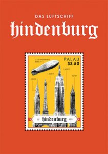 Palau - 2012 - Hindenburg Disaster 75th Anniversary - Souvenir Sheet - MNH