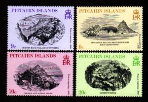 Pitcairn Islands # 184-187 Mint!
