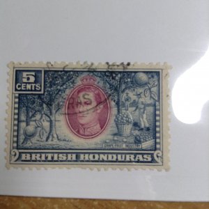 British Honduras  # 119  used