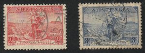 Australia - 1936 - SC 157-58 - Used - Complete set