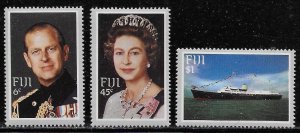 Fiji Scott #'s 474 - 476a & 476 MNH