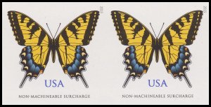 US 4999a Eastern Tiger Swallowtail NMS imperf NDC horz pair MNH 2015