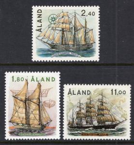 Aland 31-33 Sailing Ships MNH VF