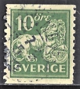 SWEDEN - SC #118 - USED - 1921 - Item SWEDEN138
