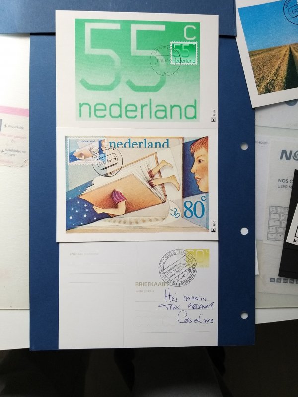 Netherlands+ 6 Special Postcards