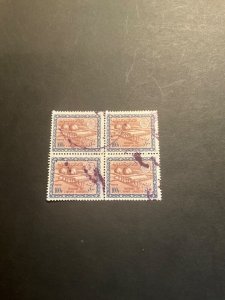 Saudi Arabia Scott #449 used, block of 4