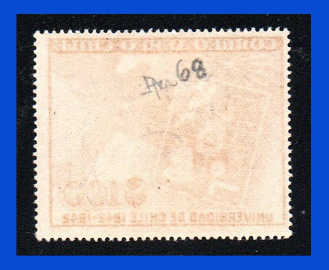 1942 - Chile - Scott n C 89 - MLH - Lujo - Certificado Maier - CH- 101 - 01