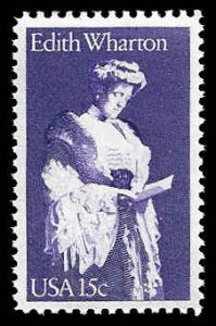 PCBstamps   US #1832 15c Edith Wharton, MNH, (27)