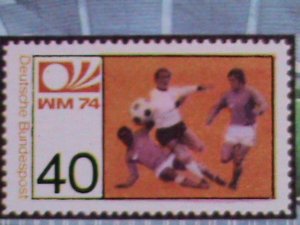 ​UPPER VOLTA-1977-WORLD CUP SOCCER WINNER- FIRST DAY OF POSTAL CANCEL CTO S/S