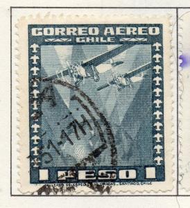 Chile 1931-42 Early AIR Issue Fine Used 1P. 221302