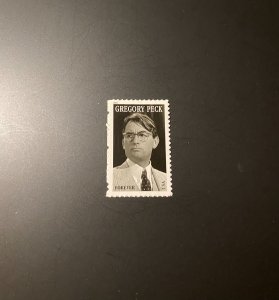 U.S. Scott #4526 Gregory Peck 2011 S/A Single Stamp & PCS FDC Mint
