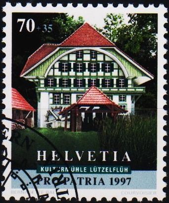 Switzerland. 1997 70c+35c. S.G.1354  Fine Used