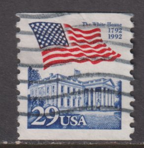 United States 2609 The White House Coil 1992