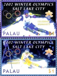 Palau 2002 MNH Stamps Scott 678-679 Sport Olympic Games Skiing