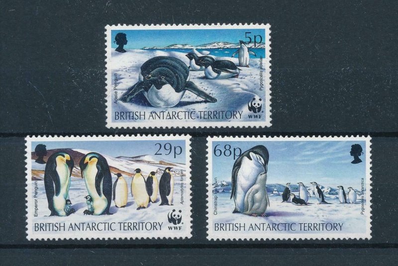 [102941] British Antarctic Territory 1992 Birds vögel penguins From set MNH