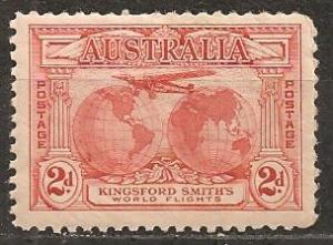 Australia #111 Mint Never Hinged F-VF CV $2.25 (B54)  