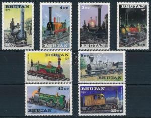 Bhutan stamp Railway set MNH 1984 Mi 852-859 WS240167