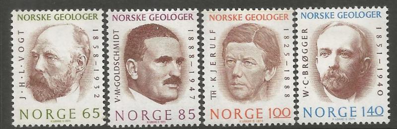 NORWAY, 639-642, H, VOGT