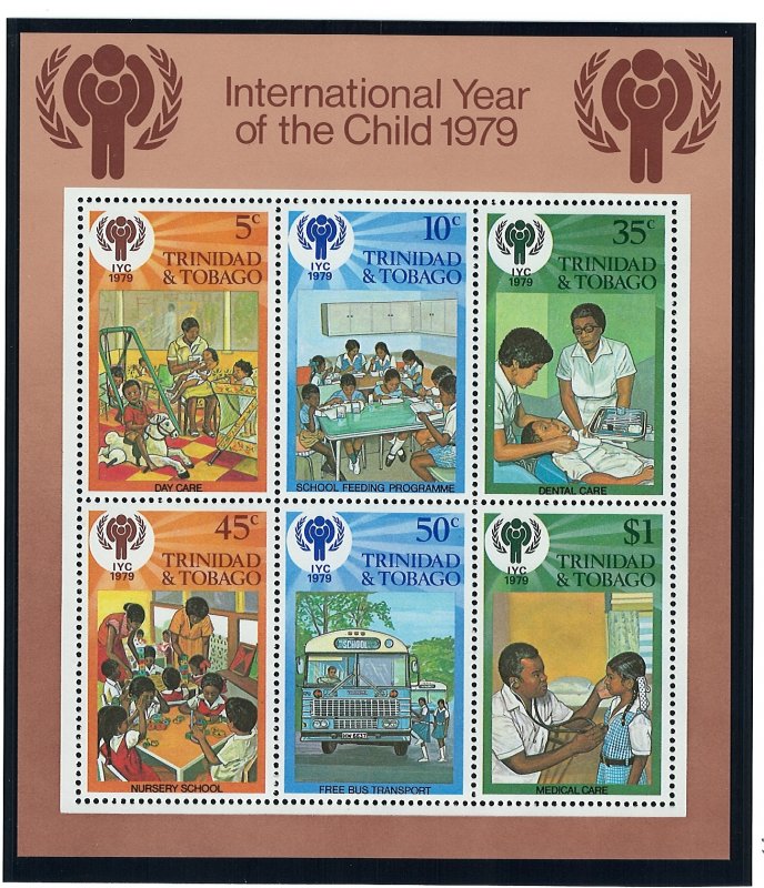 Trinidad & Tobabo Scott 302-307a MNH Complete Set