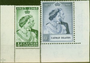 Cayman Islands 1948 RSW set of 2 SG129-130 V.F MNH