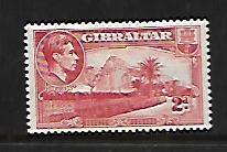 GIBRALTAR, 110B, MINT HINGED, THE ROCK NORTHSIDE