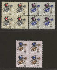 MALTA SC# 355-57 B/4  FVF/MOG