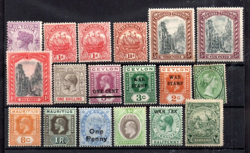 British Commonwealth QV-KGV mint collection WS15006