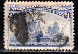 United States Scott # 233, used