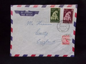 LUNDY STAMP USED ON 1960 COVER