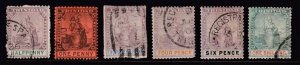 Trinidad - Scott #81, 84 and 85 - Used - SCV $41.75