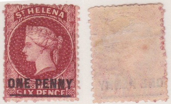 St. Helena #11 used CV $35